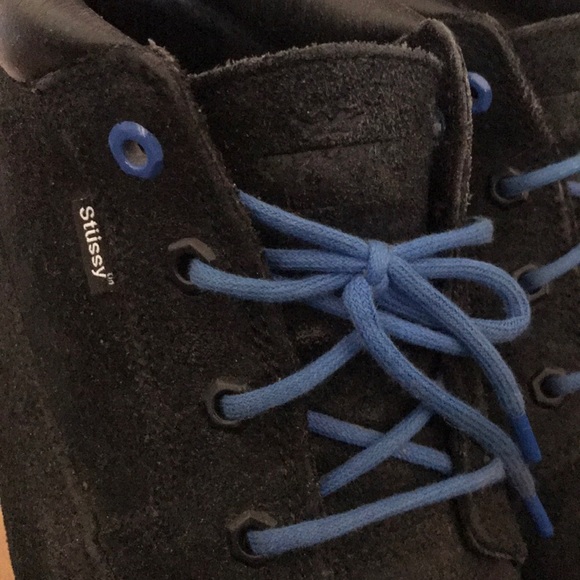 Stussy x Timberland Suede Leather Boots SIZE 11 - Picture 3 of 7